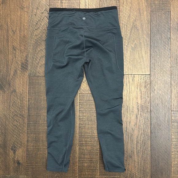 Athleta x Allyson Felix Leggings Grey Cropped 23” Limited Edition Women’s - Picture 8 of 9